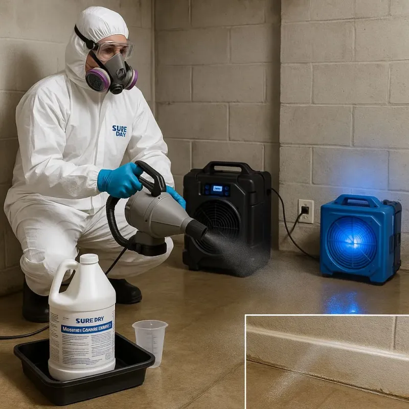 Sanitization and Odor Removal process in Tierra Buena, CA