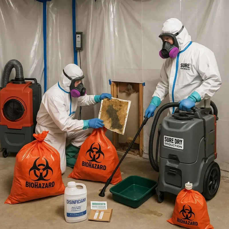 Contaminated Water Handling Protocols process in Tierra Buena, CA