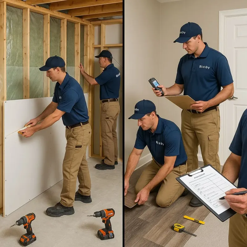 Repairs and Reconstruction process in Tierra Buena, CA