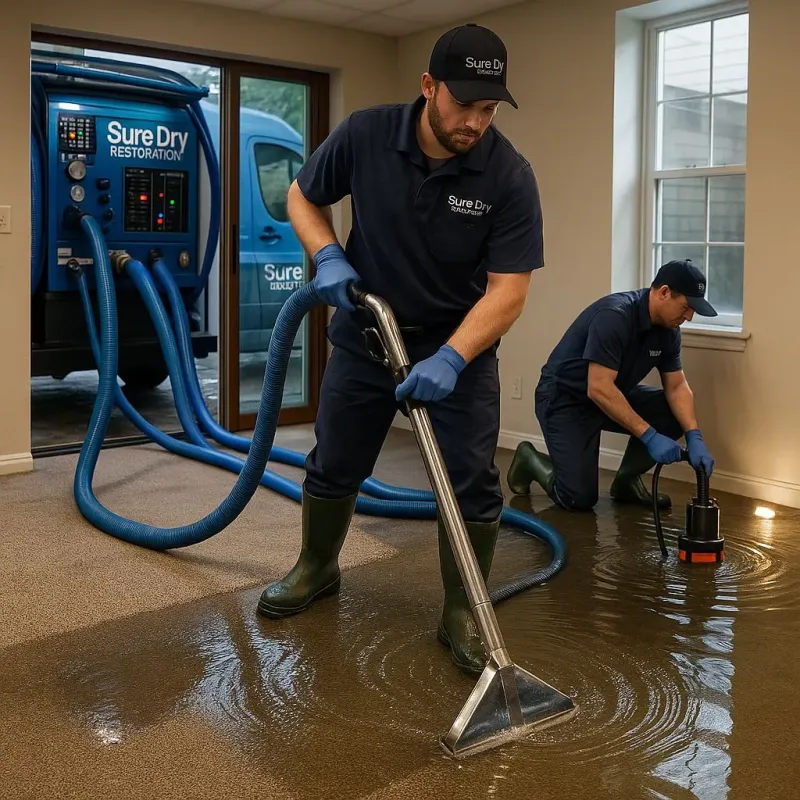 Water Extraction and Removal process in Tierra Buena, CA